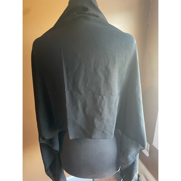 Embellished Middle Eastern Scarf Black GUC - Picture 2 of 5